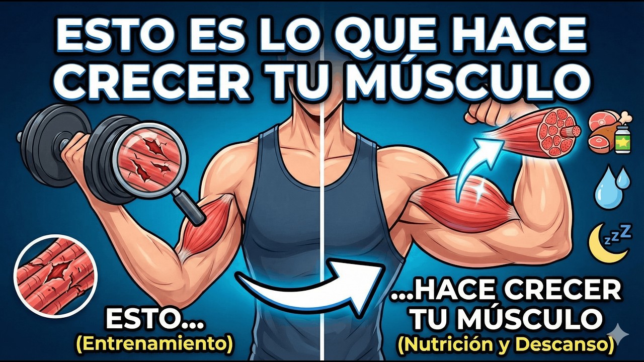 Esto es lo que Hace Crecer tu Músculo