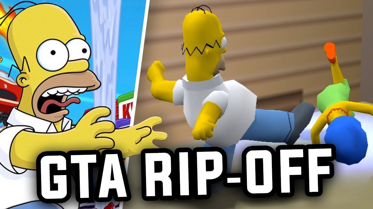 When The Simpsons ripped off GTA