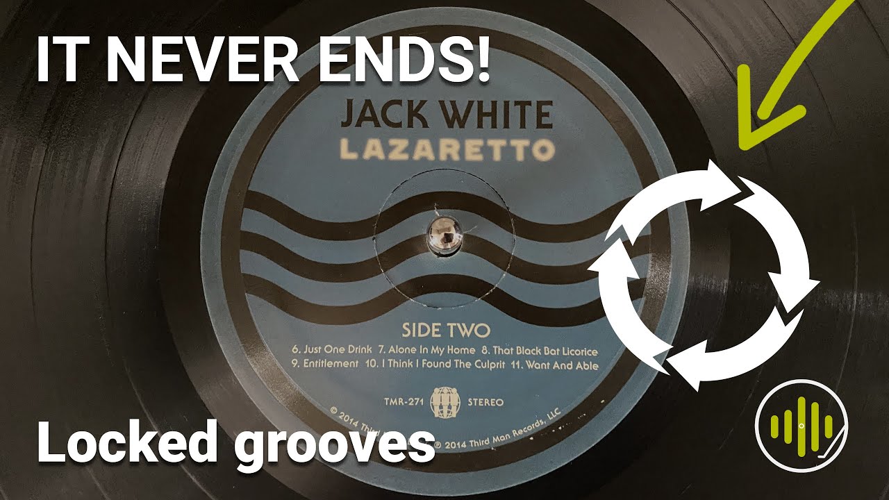Vinyl Records that Never End! Locked Grooves