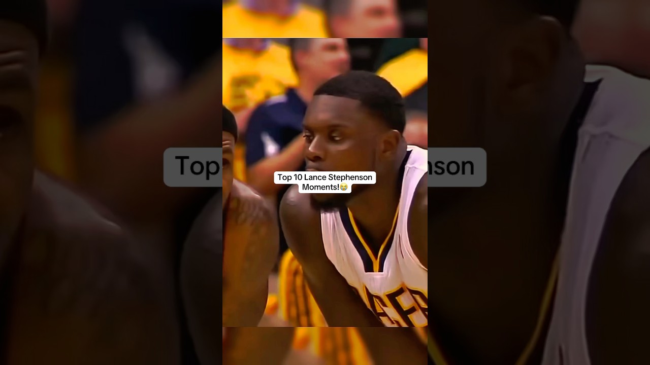 Top 10 Lance Stephenson Moments!😭