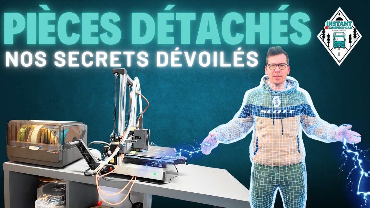 Pièces détachées de camping-car introuvables ou trop chères ? On les imprime en 3D en 17 minutes