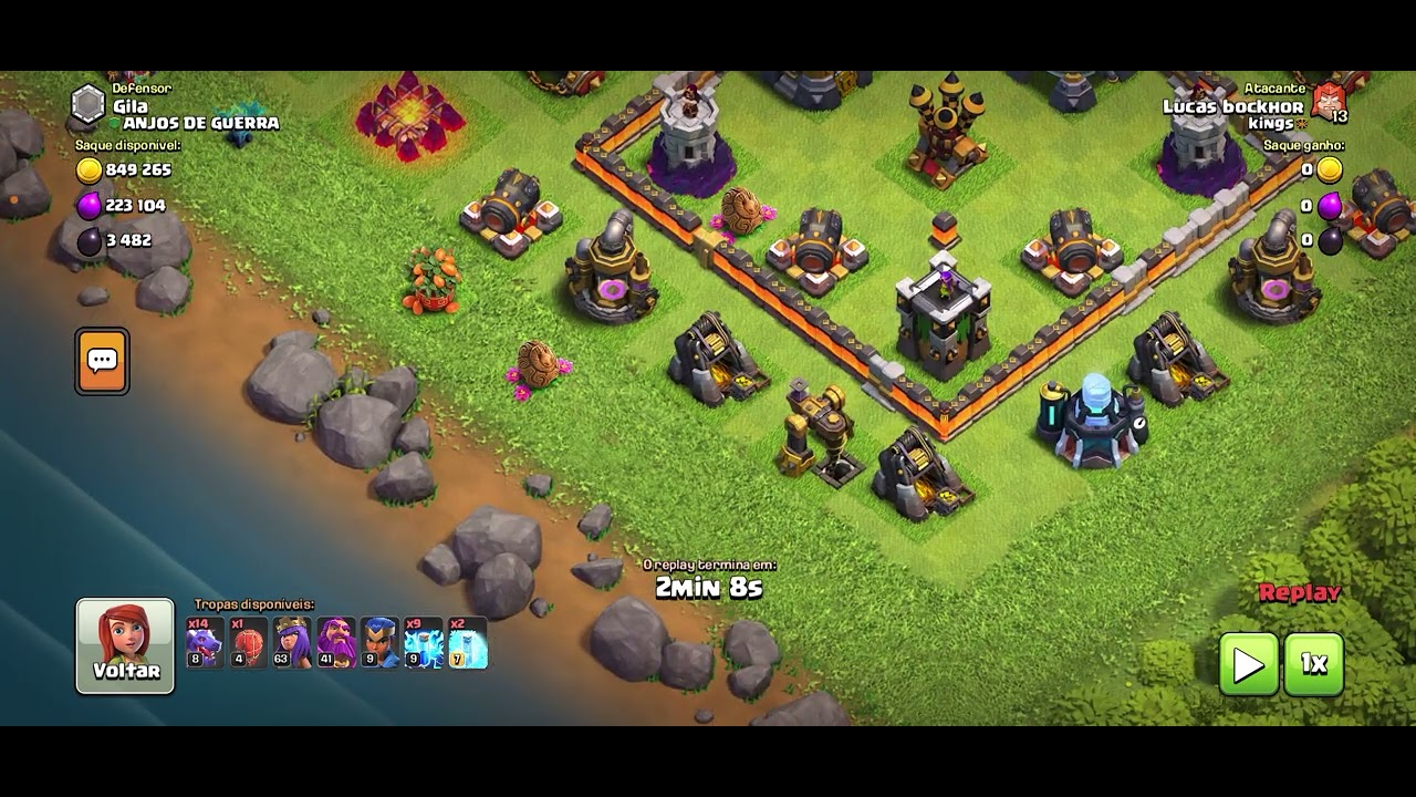 Clash of Clans , como derrubar CV 13 com facilidade, veja até o final e compartilhe com os amigos.