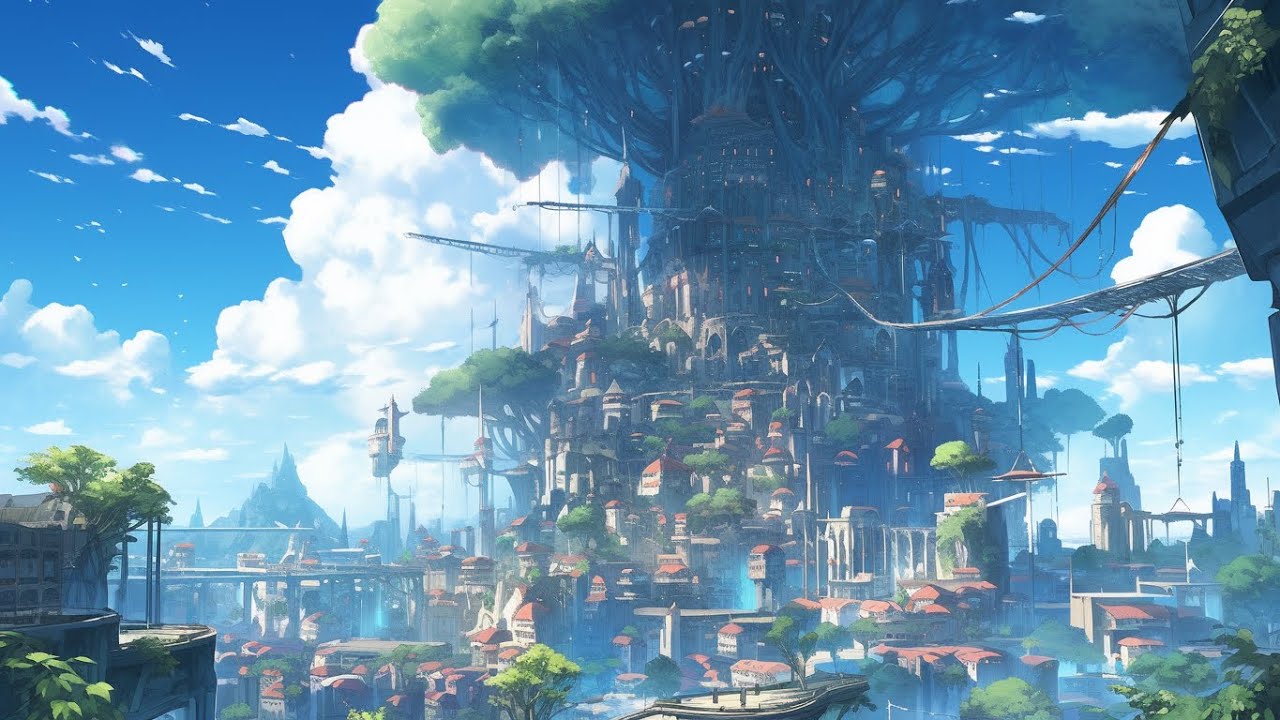 The music I listen to while adventuring on a floating island
