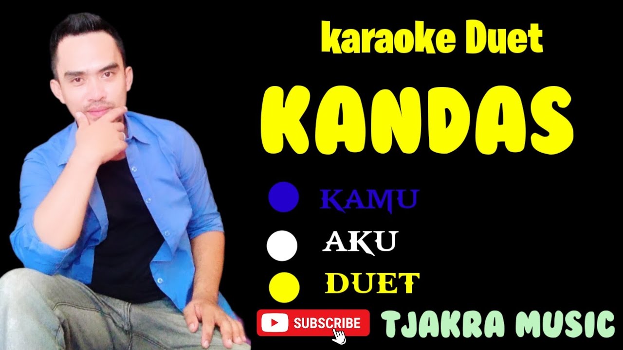 KANDAS || KARAOKE DUET || EVIE TAMALA FEAT  IMRON SADEWO || COVER || TJAKRAMUSIC