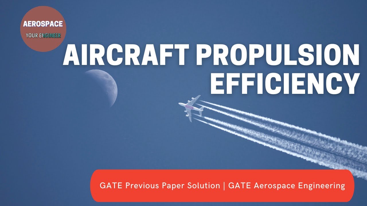 Aircraft Propulsion Efficiency| GATE Previous Paper Solution | GATE Aerospace 2021 | Your Engineer