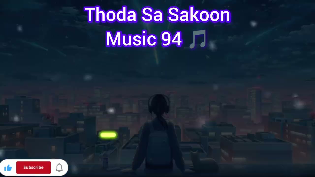 ❤️‍🩹Thoda Sa Sakoon new song release ai suno music 94 🎵 