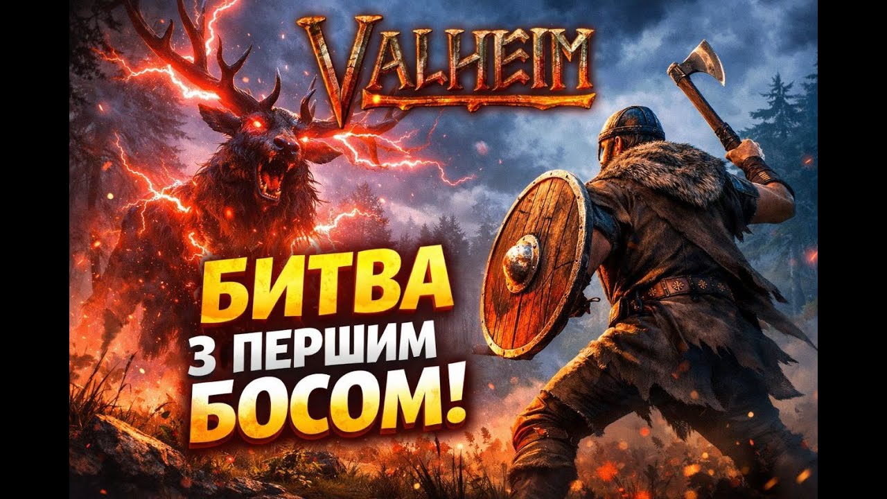 ЦЕ БУЛО ПОМИЛКОЮ… Викликаю першого боса Valheim