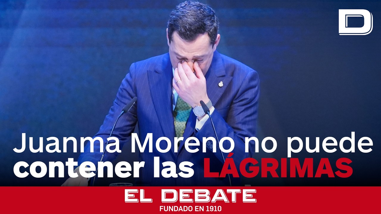 Juanma Moreno se emociona al recordar a las víctimas de Adamuz