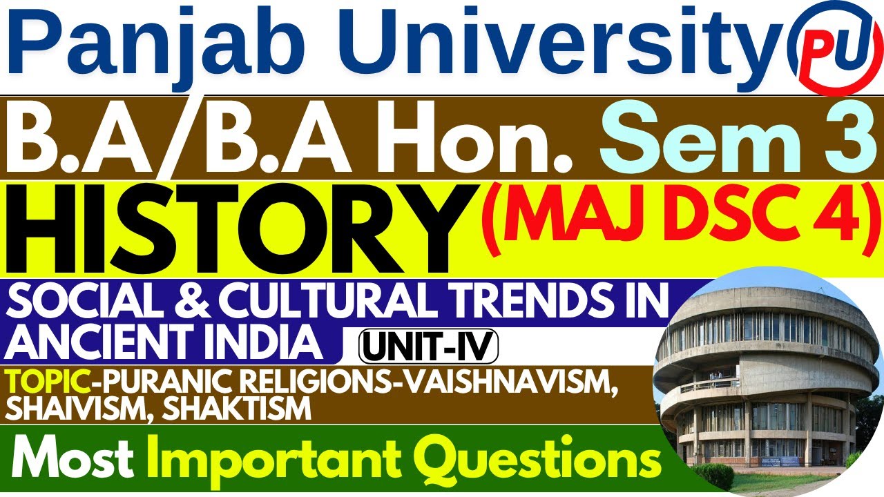 Puranic Religions | Vaishnavism | Ancient India | DSC Major | DSC History 3rd Semester | PUC | L 7