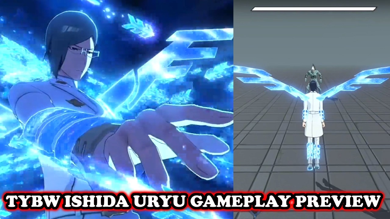 Bleach Soul Resonance TYBW Ishida Uryu Gameplay Preview (Vollst&auml;ndig - Schrift A 
