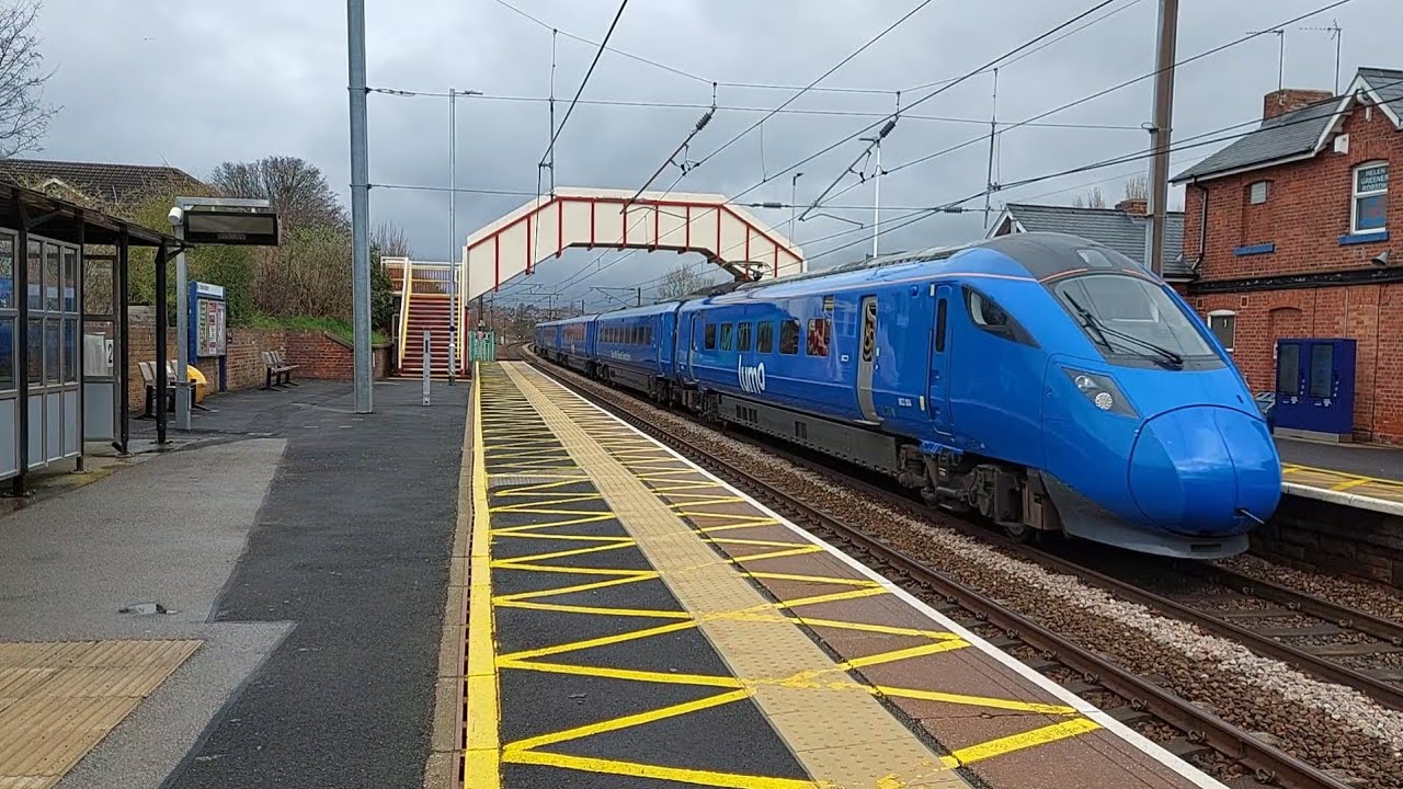 Trains at speed at Chester-le-street ft: