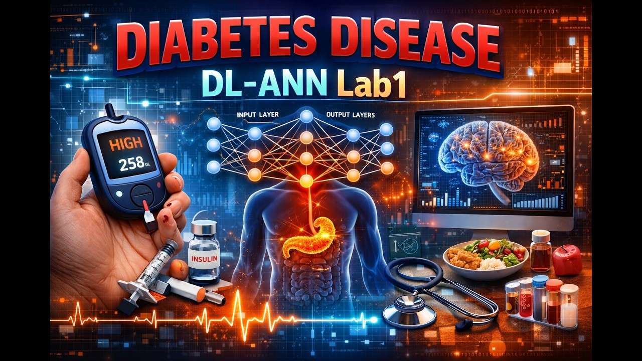 Diabetes Disease DL-ANN  Lab1