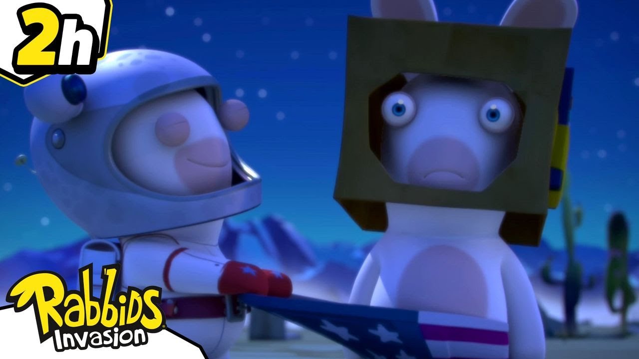¡Los Rabbids están listos!| Rabbids La Invasión|Nueva compilación 2H|Dibujos animados para niños
