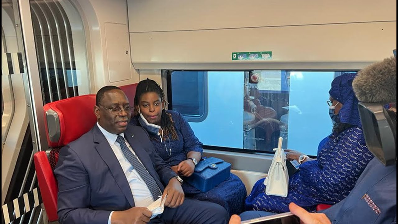 Cérémonie Inaugurale du TER: Départ de Macky Sall, Mariem et ses enfants