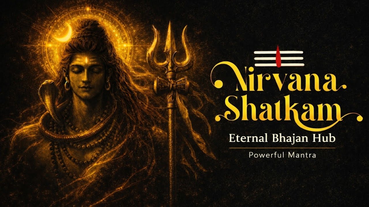 Nirvana Shatakam |  आंखें बंद करें और महसूस करें दिव्य ऊर्जा | Powerful Shiva Mantra | शिवोऽहम्