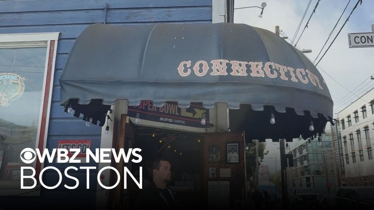 Patriots fans gather for pep rally at New England bar in San Francisco