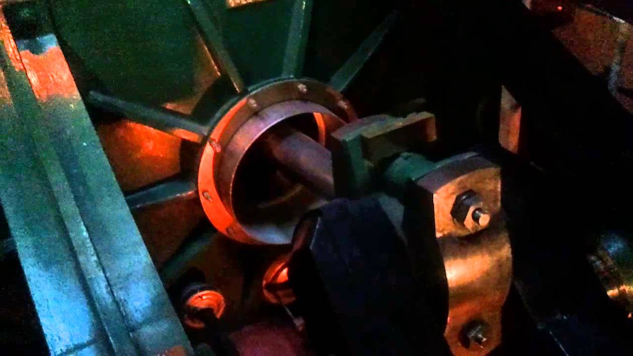 Giant steam engine HMS Warrior Portsmouth