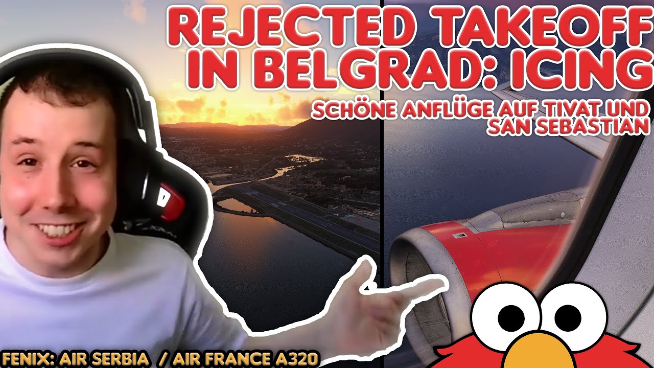 SMOL A319 & EXOTIC OPS ✈️🏝️ Air Serbia: LYBE Belgrad - LYTV Tivat // AirFrance: LFPO Orly - LESO