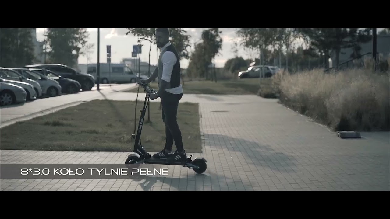Hulajnoga elektryczna TIBO PRIME - nowoczesny wygląd, wysoka jakość! || Mobiway.pl
