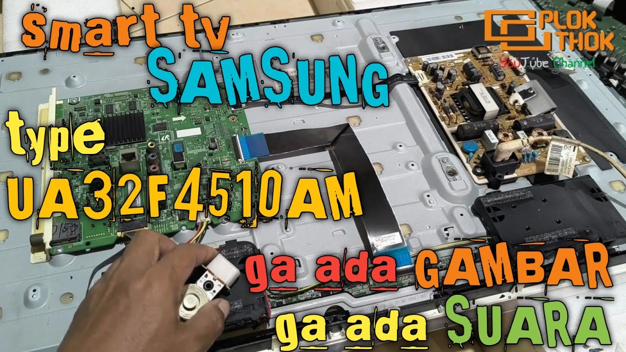 У смарт-телевизора SAMSUNG UA32F4510AM нет изображения и звука. @mroplok-othok2888