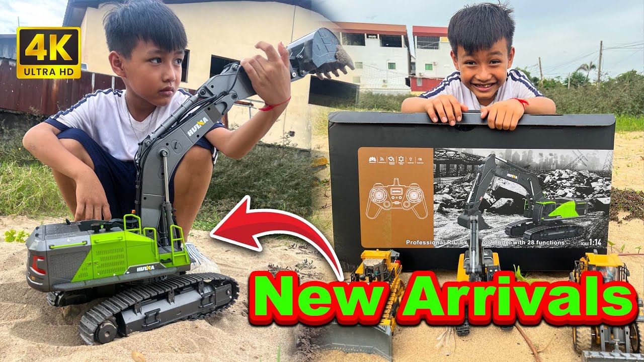 Huina 1593 RC Excavator New Arrivals  by Sokna RC 2025