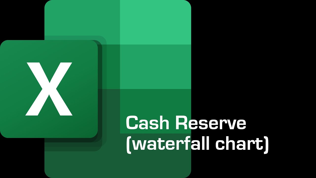 Using waterfall chart for cash reserve (Excel)