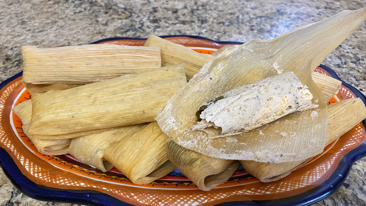 tamales saludables/healthy tamales/tamales con harina de almendras