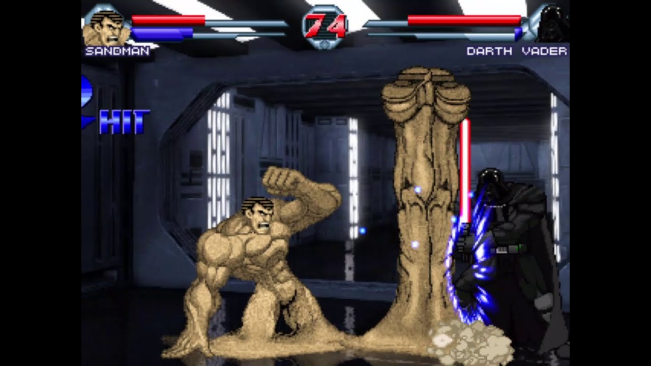 Sandman vs Darth Vader