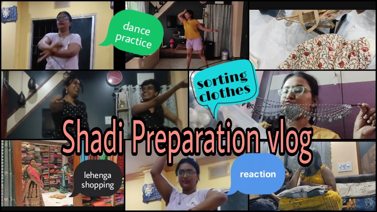 Shaadi Preparation Vlog| Sangeet practice| cousin fun tym| #weddingcontent  #wedding|TheBlackBeauty|