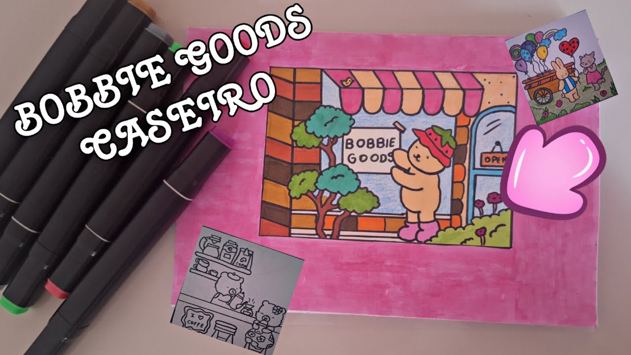 FIZ O LIVRO DO BOBBIE GOODS CASEIRO 🤗 
