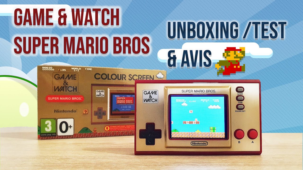 Déballage Test & Avis de la Nintendo Game & Watch Super Mario Bros !