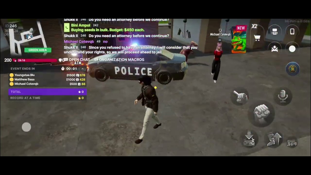 2.8.4 Attempted Robbery. Trying or preparing to commit robbery