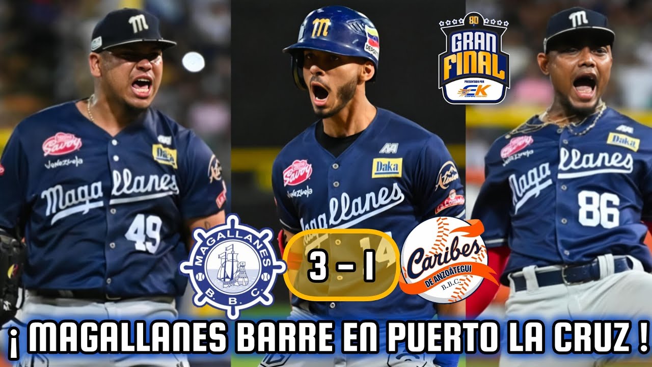 ⚓️ MAGALLANES se lleva el JUEGO 2 con un RECITAL de PITCHEO / RESUMEN LVBP - 28/1/2026 ⚾️