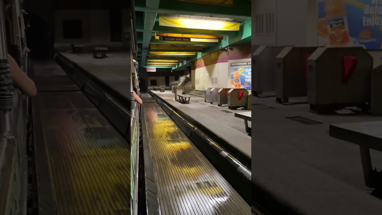 🤯 There Was An Earthquake In This Universal Studios Tunnel in California #shorts