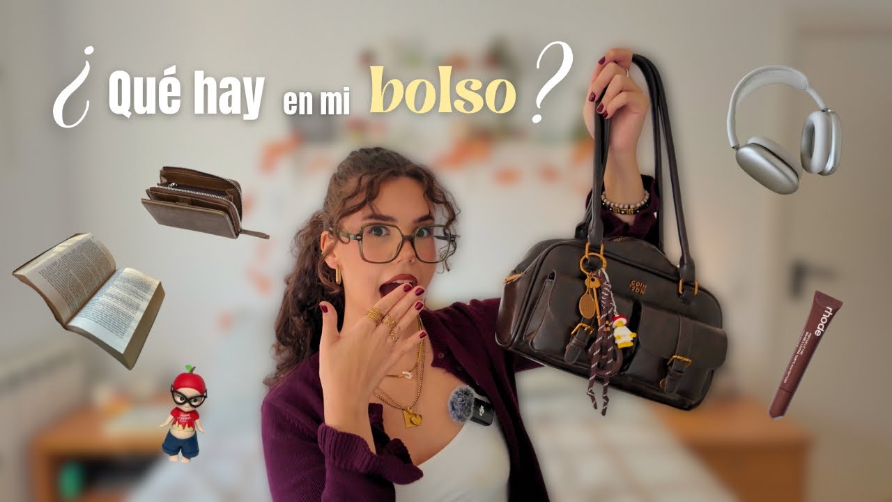 💌 QUÉ HAY EN MI BOLSO {imprescindibles, cuidado personal y mini colección} 🕯️