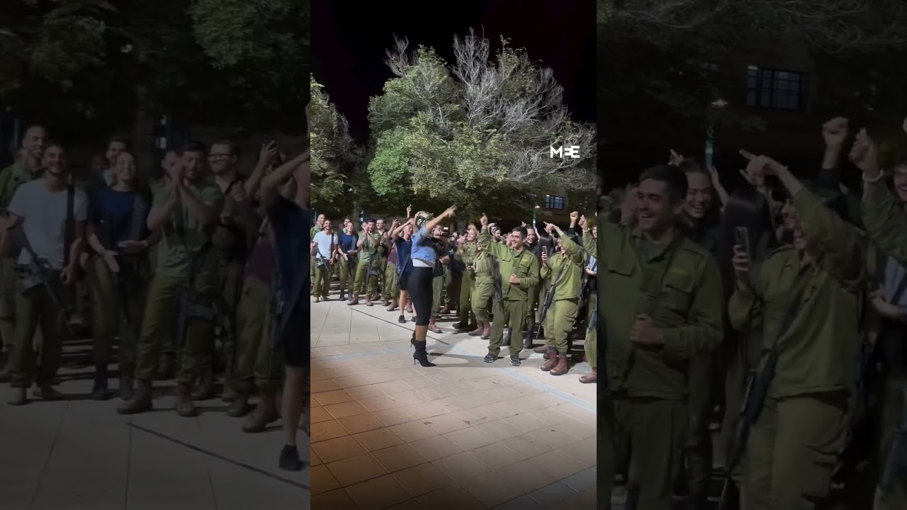 Israeli pop singer Narkis sings with soldiers, calling for &ldquo;finishing off Gaza&rdquo;