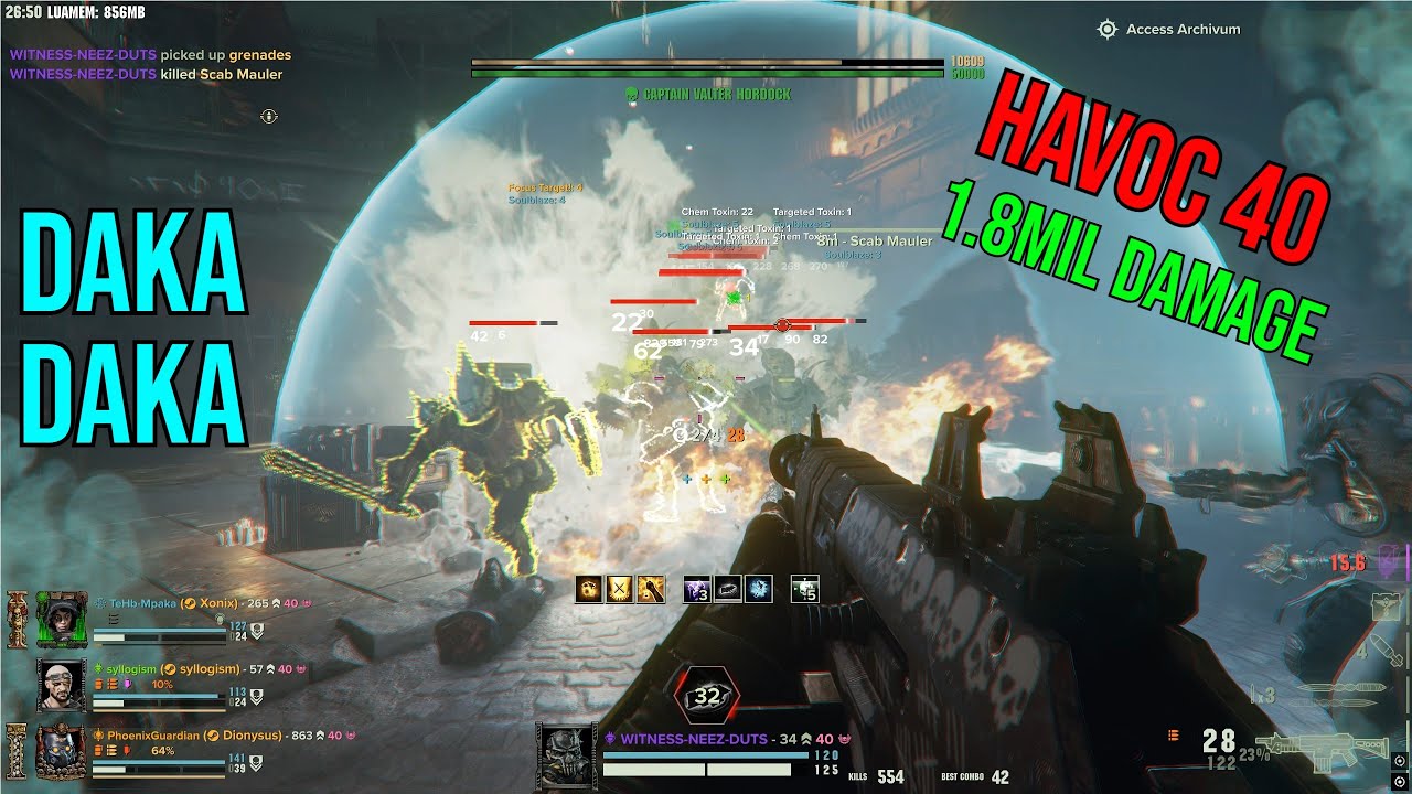 Scummer Range Build Into Rot (Kinda Sus) | Darktide | Havoc 40 | Hive Scum