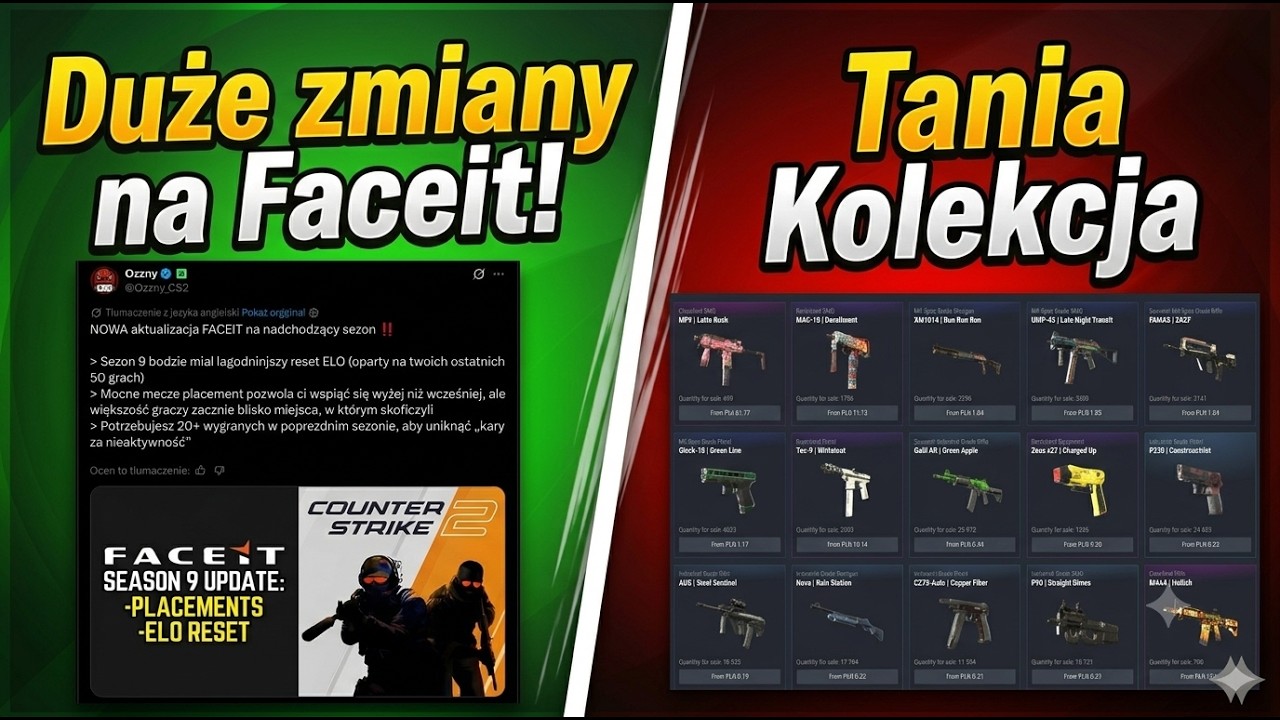 To jak z tą promocją na Cologne? |Nowe zmiany na Faceit!| Kolekcja Train 2025 bardzo tania!
