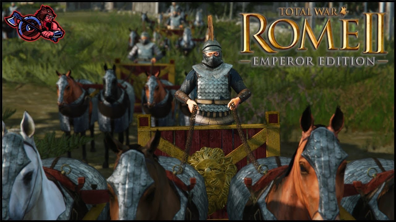 Chariots Go For A MURDEROUS Stroll!!  3v3-Total War Rome 2