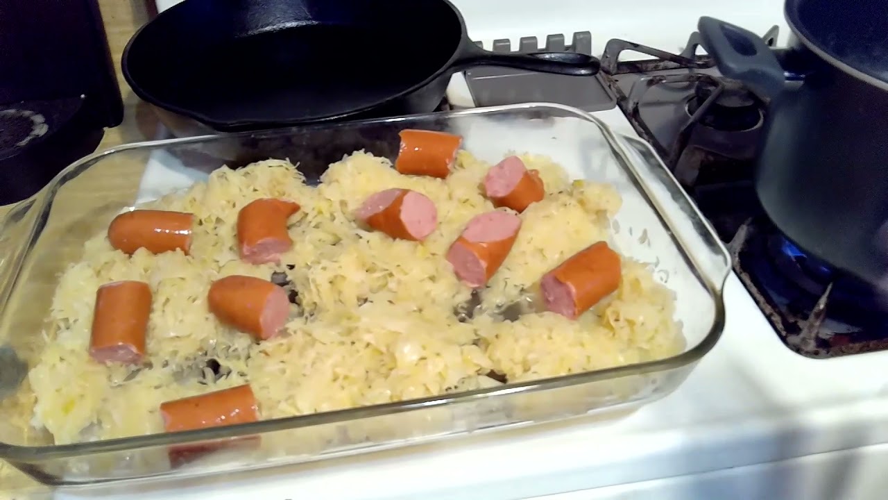 Sausage, Sauerkraut & Dumplings... Oh My!
