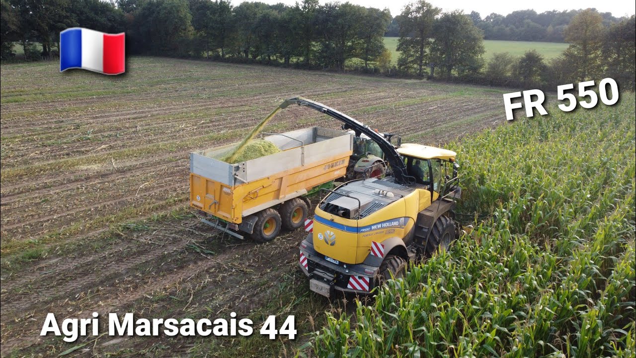 Ensilage de maïs 🌽 / NEW HOLLAND FR 550 Neuve 🌟 /  Eta Bouchet .