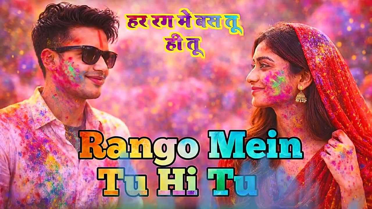 Rango Mein Tu Hi Tu 🌈 | Holi Party Song 2025 | Romantic Dance Bollywood Holi Song