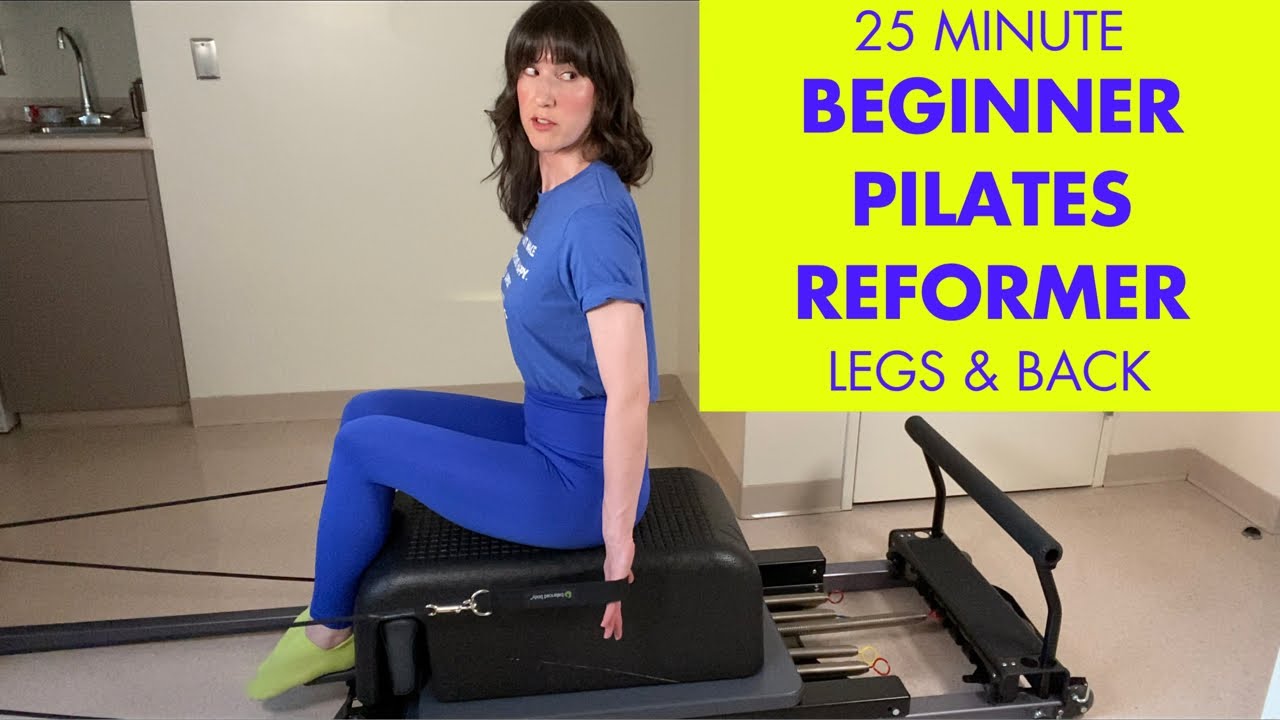 Pilates Reformer Workout | 25 Min |  Beginner | Full Body | with Box | Metro IQ Reformer