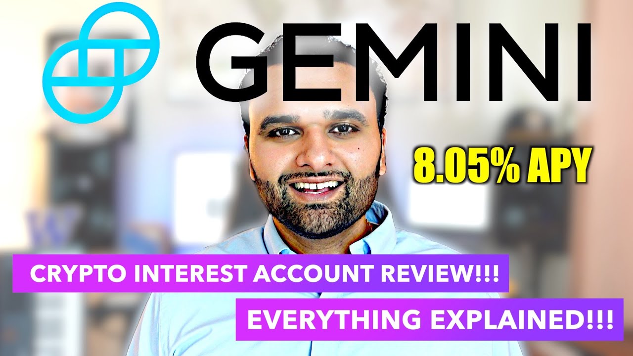 Gemini Interest Account Review! Earn 8.05% On Your Crypto w/ Gemini Earn! Everything Explained!