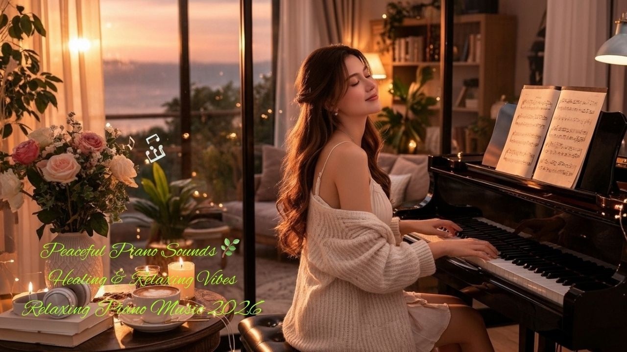 Peaceful Piano Sounds 🌿 Healing & Relaxing Vibes, Relaxing Piano Music 2026