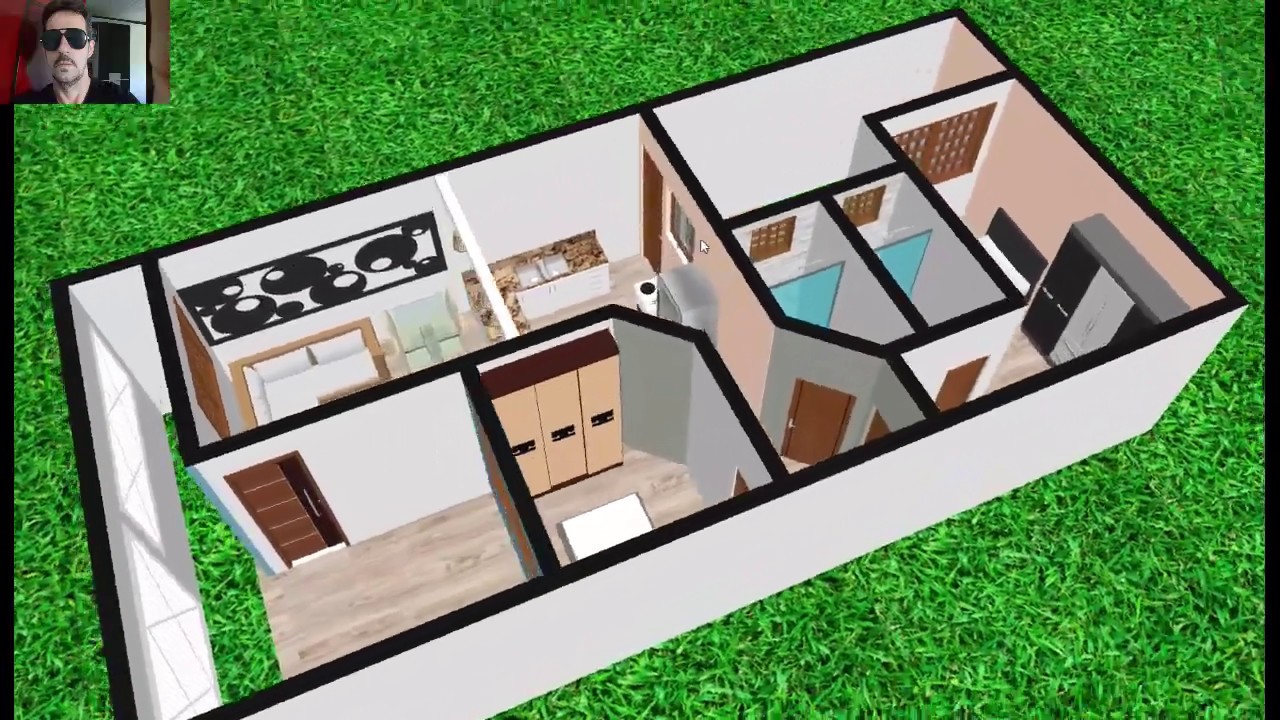Casa em 3d inspirem-se a cada video - #casa #design
