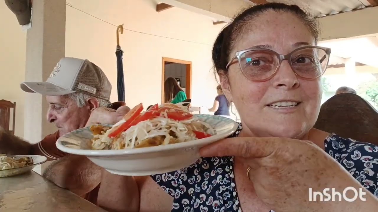 Fomos Almoçar na casa da minha amiga 