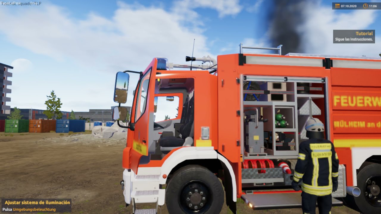 ANALISIS Emergency Call 112 – The Fire Fighting Simulation 2 gameplay español.
