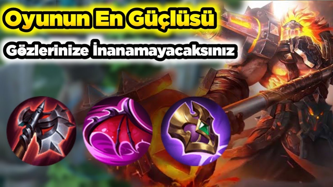 Gerçekten Oyunun En Güçlüsü Bu Gücü Görünce Gözlerine İnanamayacaksınız Terizla Mobile Legends