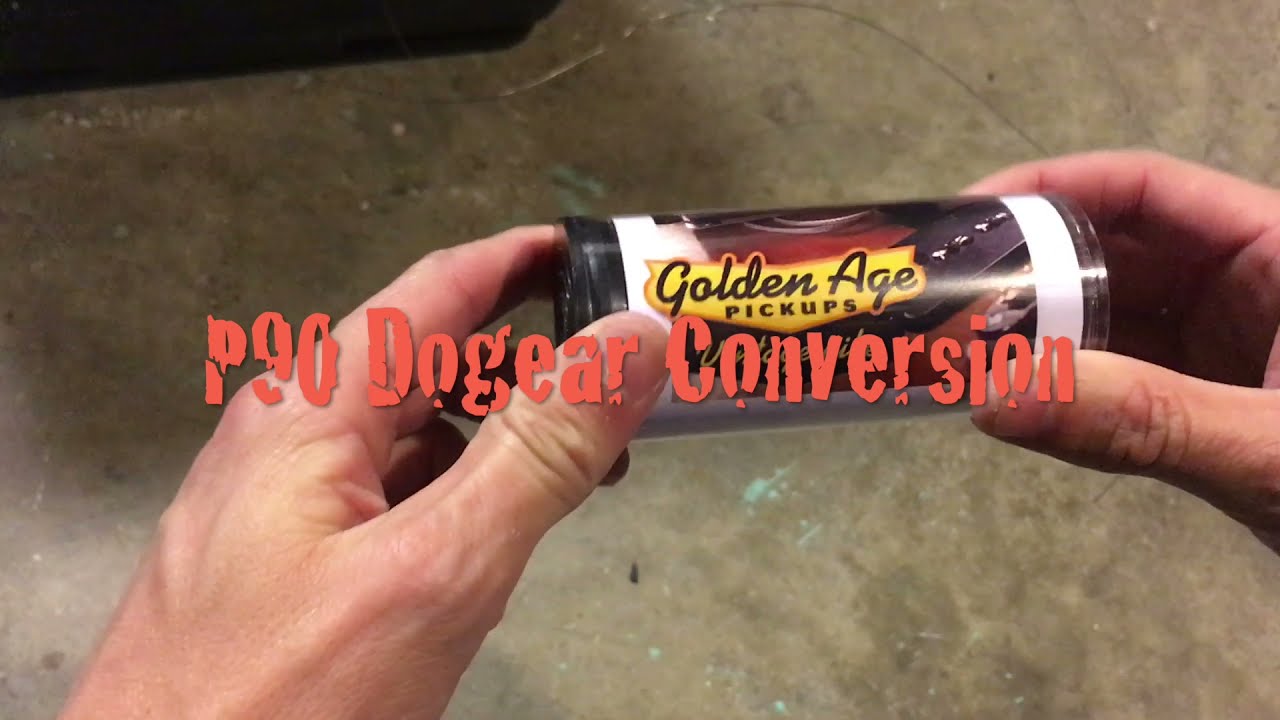 Soapbar to Dogear P90 Conversion